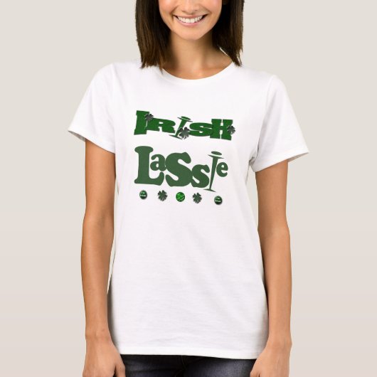 Irish Lassie T-shirt (Voorkant)
