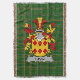 Irish Lavin of O_Lavin wapenschild van de familie Deken