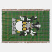 Irish Lawless Coat of Arms Family Crest Ireland Deken (Voorkant)