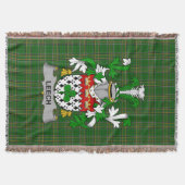 Irish Leech Coat of Arms Family Crest Ireland Deken (Voorkant)