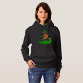 Irish Leprechaun American Robin Bird St Patrick's  Hoodie (Voorkant volledig)