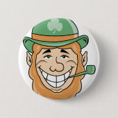 Irish Leprechaun Button (Voorkant)
