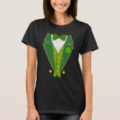 Irish Leprechaun Costume Tuxedo St Patrick's Day B T-shirt (Voorkant)