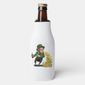 Irish Leprechaun Gooien Lucky Cookies Grappig Flesjeskoeler (Fles Voorkant)