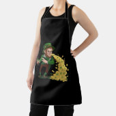 Irish Leprechaun Gooien Lucky Cookies Grappig Schort (Insitu)