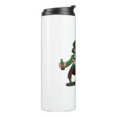 Irish Leprechaun Gooien Lucky Cookies Grappig Thermosbeker (Gedraaid links)