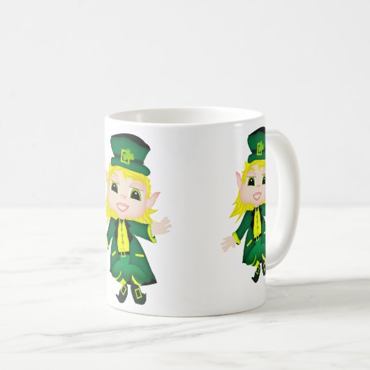 Irish Leprechaun Koffiemok (Voorkant rechts)