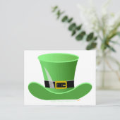 Irish Leprechaun Pet Lucky St. Patrick's Day Briefkaart (Staand voorkant)