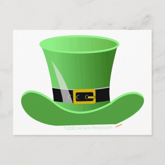 Irish Leprechaun Pet Lucky St. Patrick's Day Briefkaart (Voorkant)