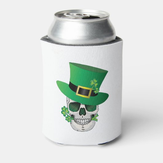 Irish Leprechaun Skull Blikjeskoeler (Blikje Achterkant)