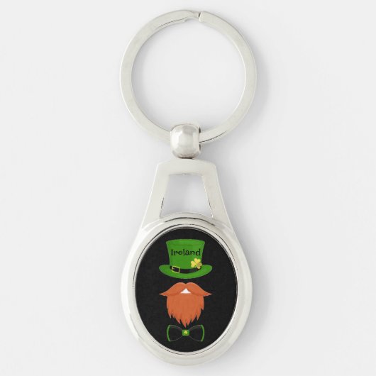 Irish Leprechaun Sleutelhanger (Voorkant)