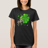 Irish Leprechaun Sloth Shamrock St Patricks Day An T-shirt (Voorkant)