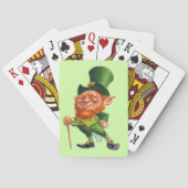 IRISH LEPRECHAUN-speelkaarten Pokerkaarten (Achterkant)