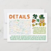 Irish Leprechaun, St Patrick's Day Detail Kaart (Voorkant)