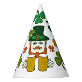 Irish Leprechaun, St Patrick's Day Feesthoedjes (Voorkant)