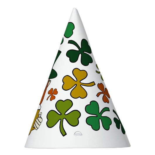 Irish Leprechaun, St Patrick's Day Feesthoedjes (Rechts)