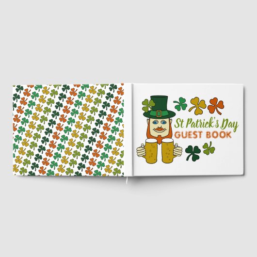 Irish Leprechaun, St Patrick's Day Gastenboek (Volledig)