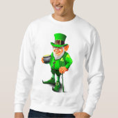 IRISH LEPRECHAUN sweatshirt (Voorkant)