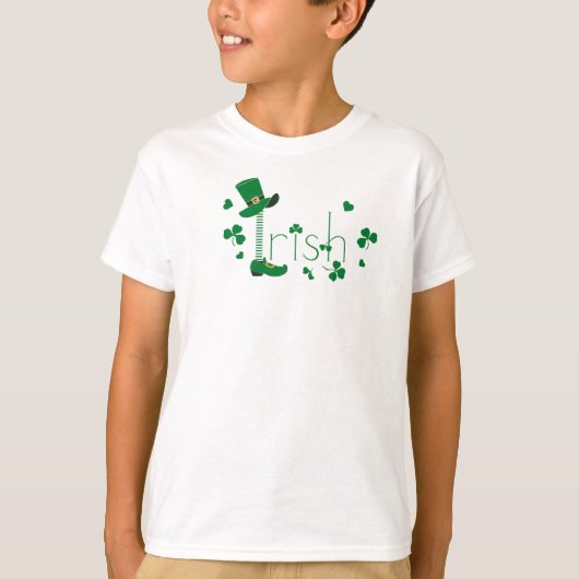 Irish Leprechaun T-Shirt (Voorkant)