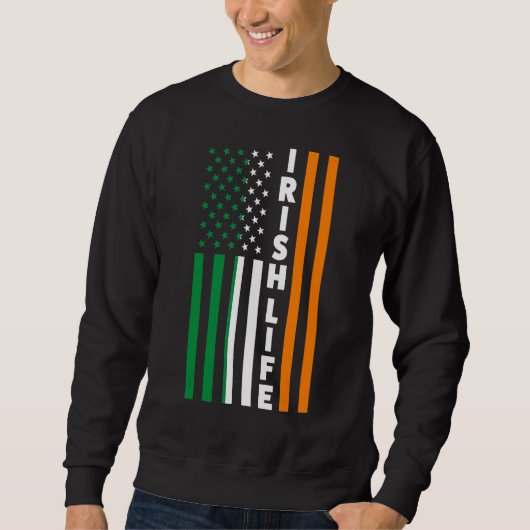 Irish Life Irland Irish Flag Trui (Voorkant)