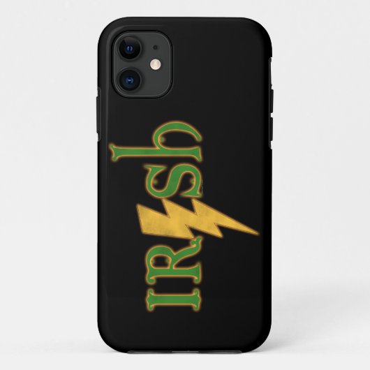 Irish Lightning Bolt iPhone 5 Hoesje (Achterkant)
