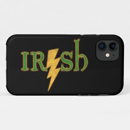 Irish Lightning Bolt iPhone 5 Hoesje (Achterkant (horizontaal))