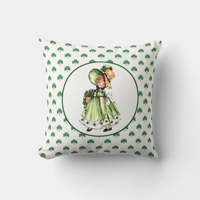  Irish Little Girl Gift Kussen (Voorkant)