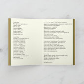 Irish Lorica of St. Patrick Prayer Kaart (Binnen)