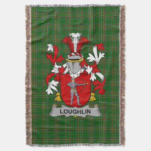 Irish Loughlin of O_Loughlin wapenschild familie Deken