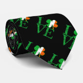 Irish Love for St Patricks Stropdas (Opgerold)