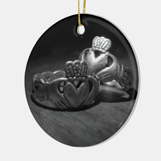 Irish Love Keramisch Ornament (Links)