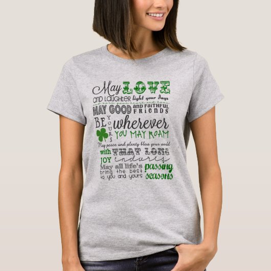Irish Love T-shirt (Voorkant)