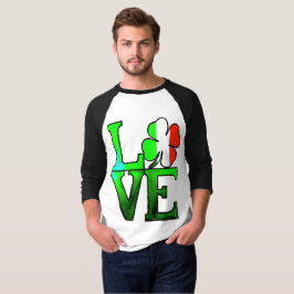 Irish LOVE T shirt - St Patrick's Day