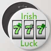 Irish Luck 777 Button (Voorkant /achterkant)