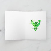 Irish Luck Bird Kaart (Binnen)