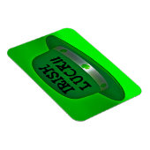 IRISH LUCK Green Derby Pet Magnet Magneet (Rechterzijde)