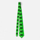 Irish Luck Green Rozen STROPDAS!!!! Stropdas (Achterkant)