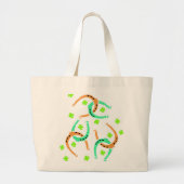 Irish Luck Grote Tote Bag (Voorkant)