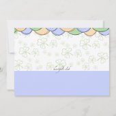 Irish Luck Invitation Kaart (Achterkant)