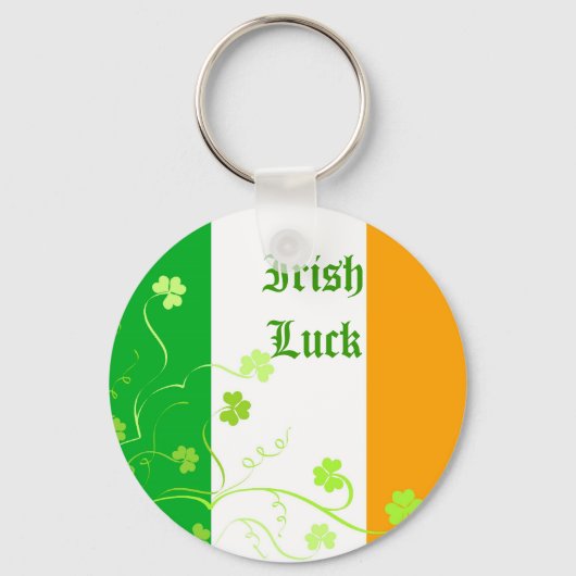 Irish Luck Sleutelhanger (Voorkant)
