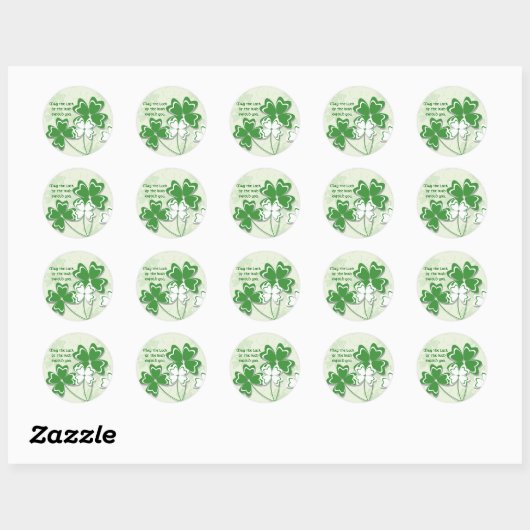 Irish Luck Sticker (Vel)