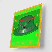 Irish Luck Wall klok (Hoek)