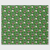 Irish Luck Wrapping Paper Lucky Charm Paper Cadeaupapier (Vlak)