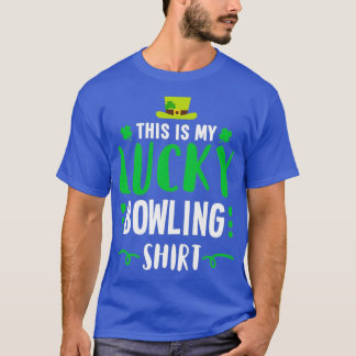 Irish Lucky Bowling St Patricks Day T T-shirt