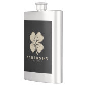 Irish Lucky Four Leaf Clover | Naam Black Classic Flacon (Links)