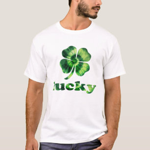 Irish Lucky Shamrock Green Clover Happy St Patrick T-shirt
