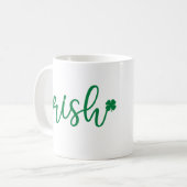 Irish Lucky Shamrock St. Patrick's Day Koffiemok (Voorkant links)