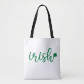 Irish Lucky Shamrock St. Patrick's Day Tote Bag (Voorkant)