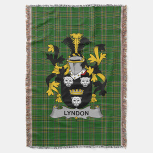 Irish Lyndon of Gindon familiewapen Deken