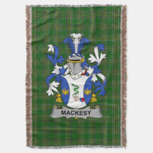 Irish Mackesy Coat of Arms Family Crest Ireland
